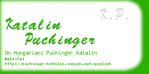 katalin puchinger business card